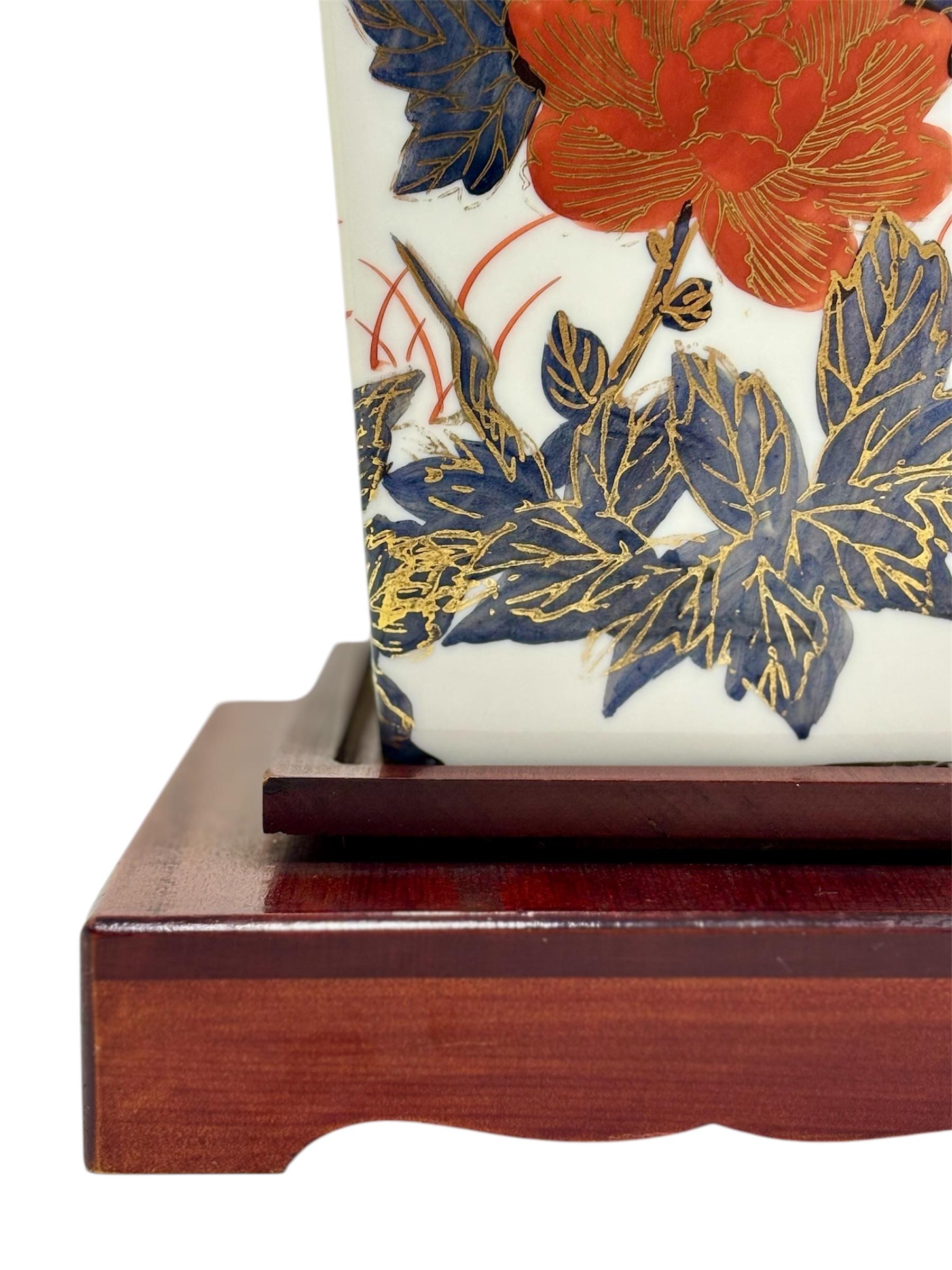 Lámpara Imari japonesa en venta 1