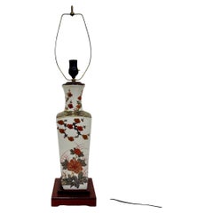Antique Lámpara Imari japonesa