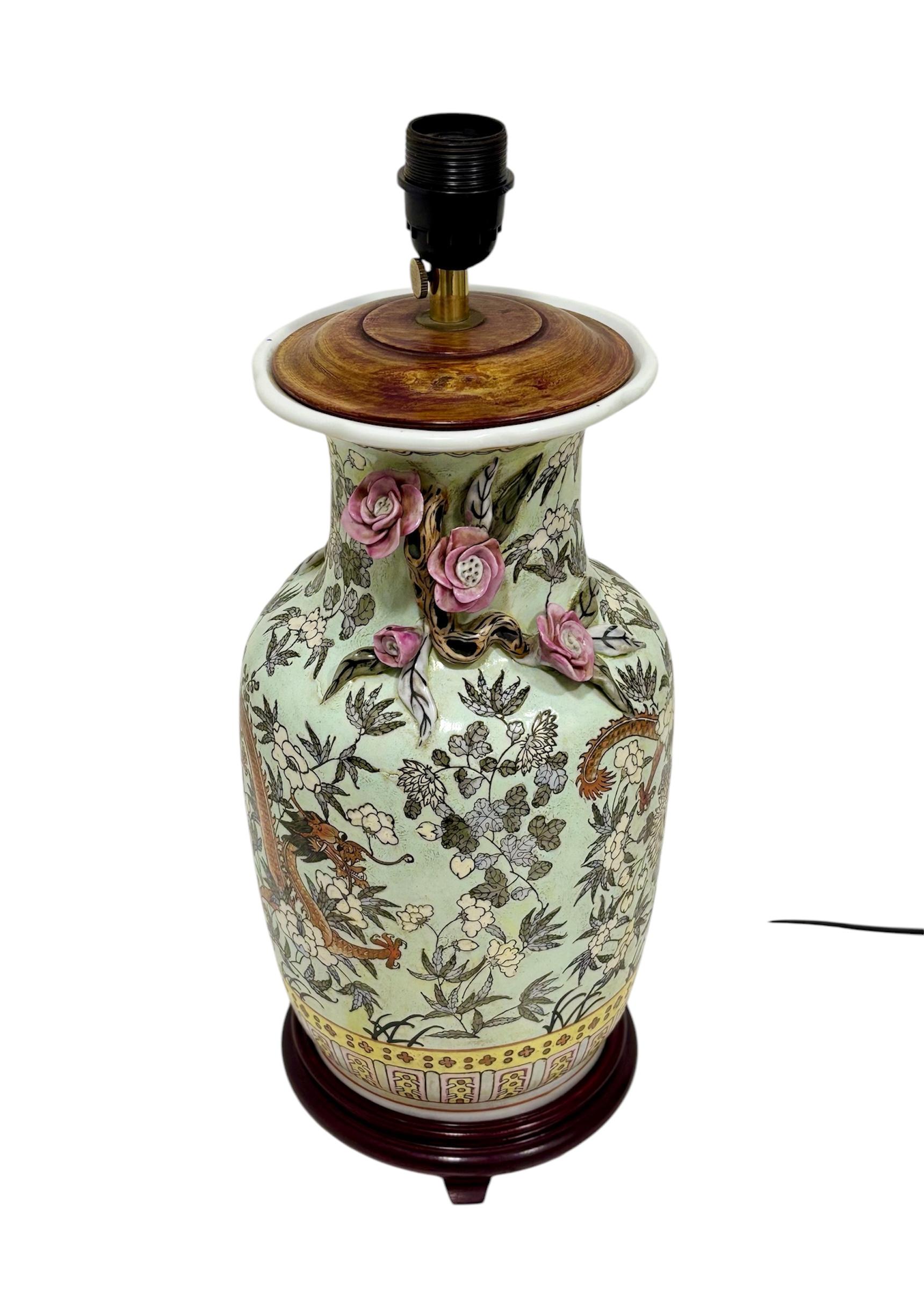Ceramic Lámpara oriental For Sale