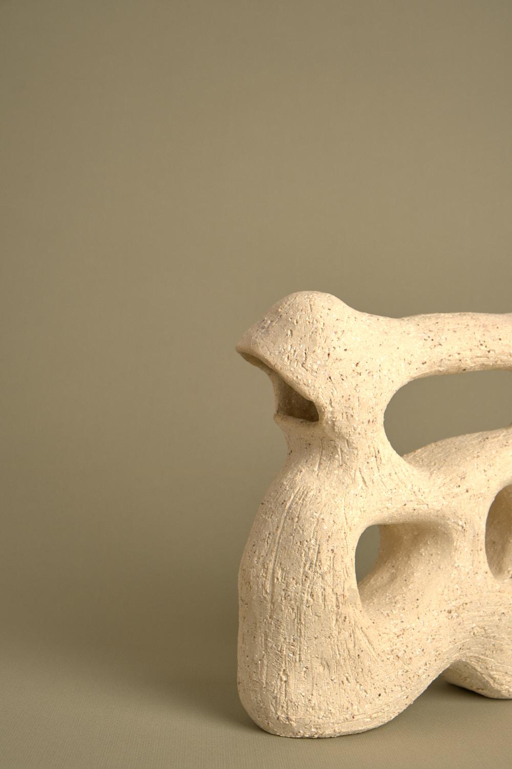 Modern Lamparas Stoneware Lamp by Camila Apaez
