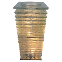 Tisch- oder Stehlampe aus Muranoglas von Albano Poli für Poliarte 1970er Jahre