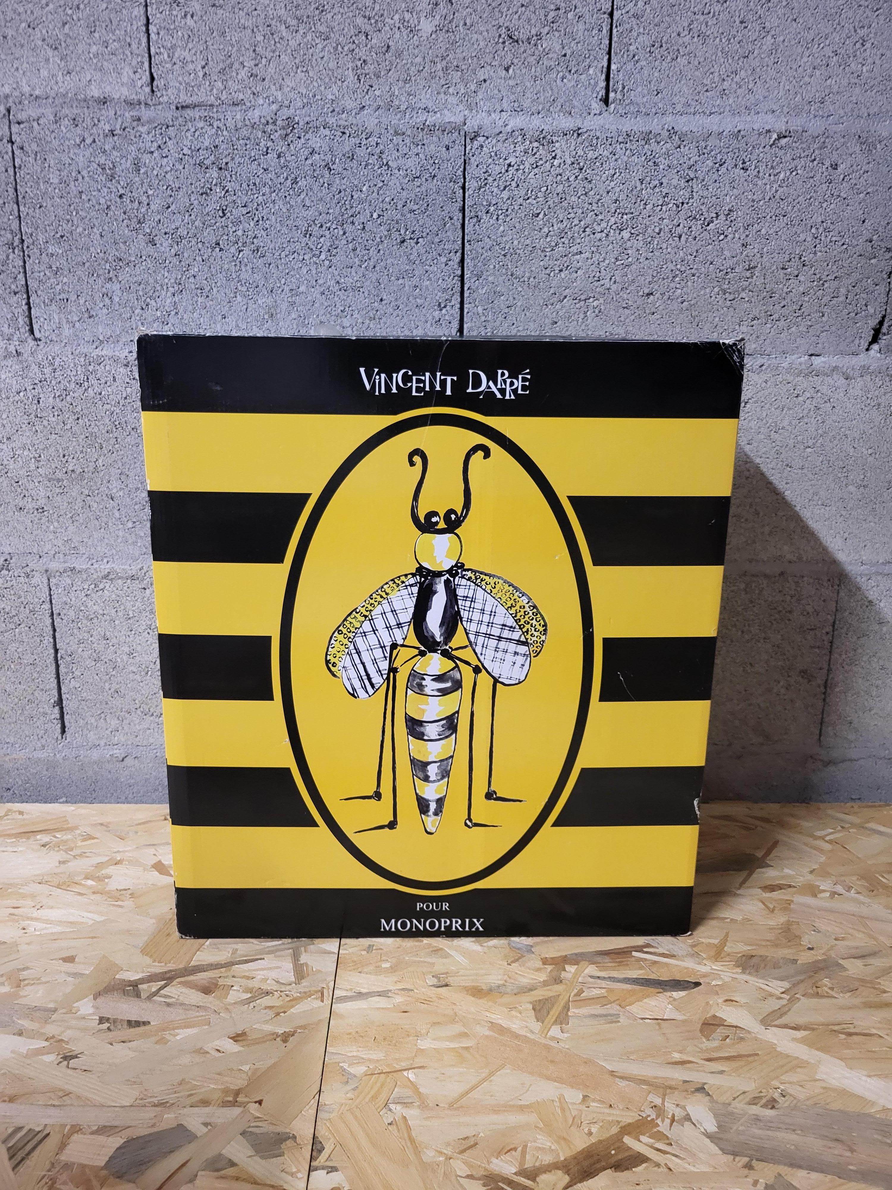Lampe Abeille Vincent Darré X Monoprix série limitée France 2021 en vente 5