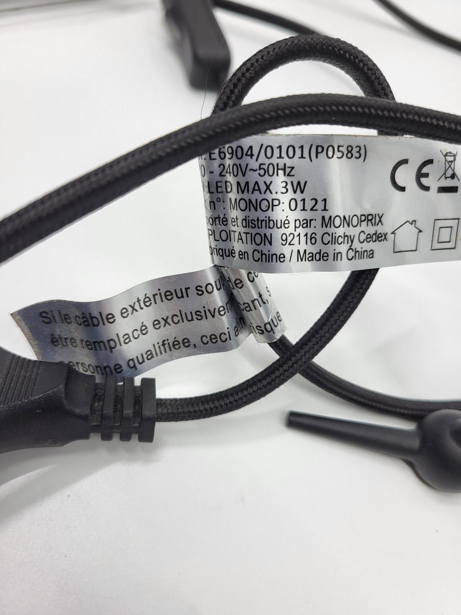 Lampe Abeille Vincent Darré X Monoprix série limitée France 2021 en vente 1