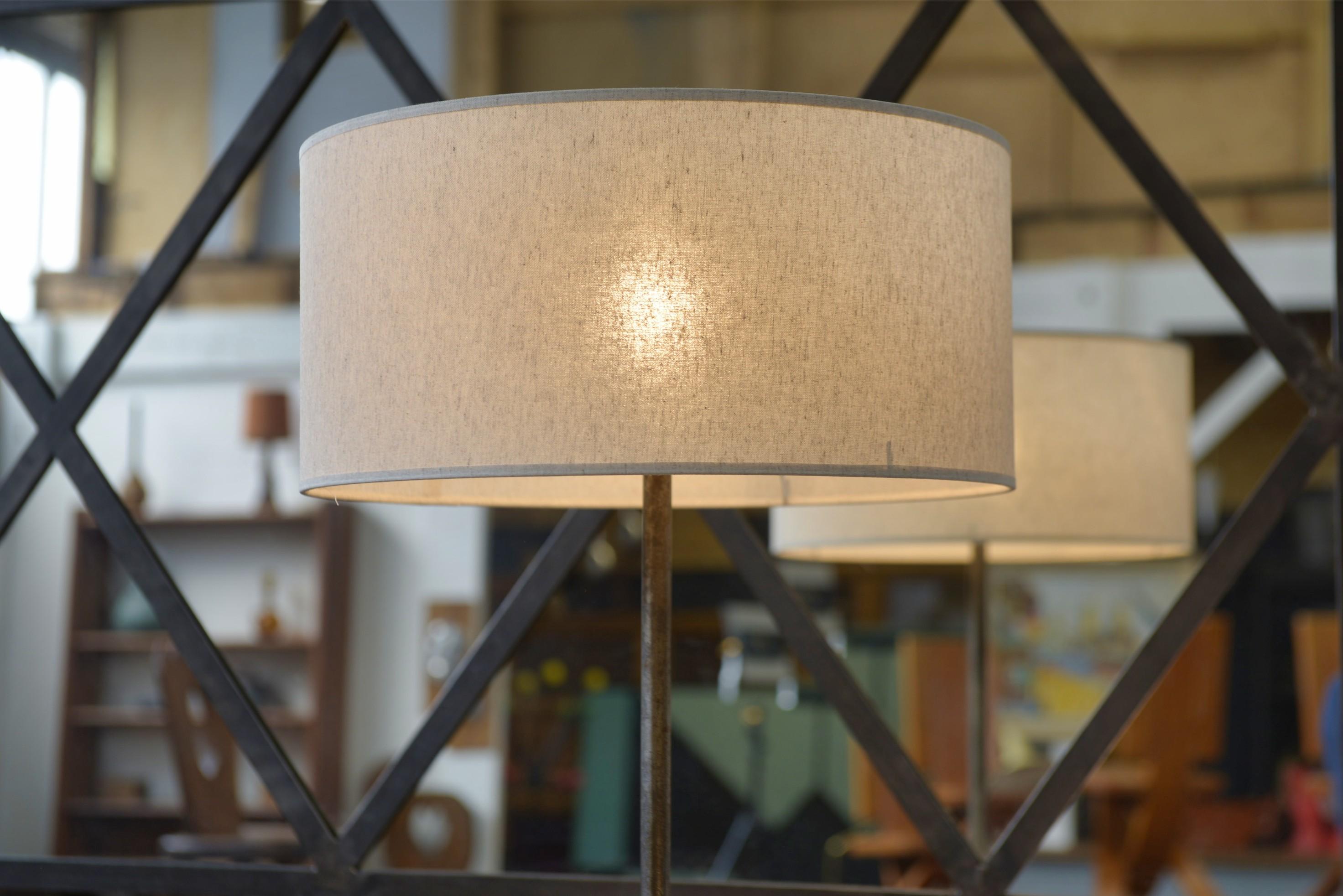 Lampe astrolabe néo-classique par Jean-Pierre Ryckaert 1960's Bon état - En vente à TOURCOING, FR