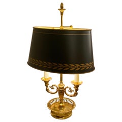 Antique Lampe Bouillotte P16578