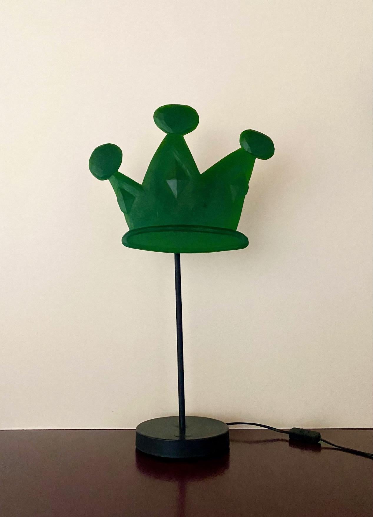 Post-Modern Lampe Couronne, Jean-Charles De Caselbajac, Ligne Roset, 1990 For Sale