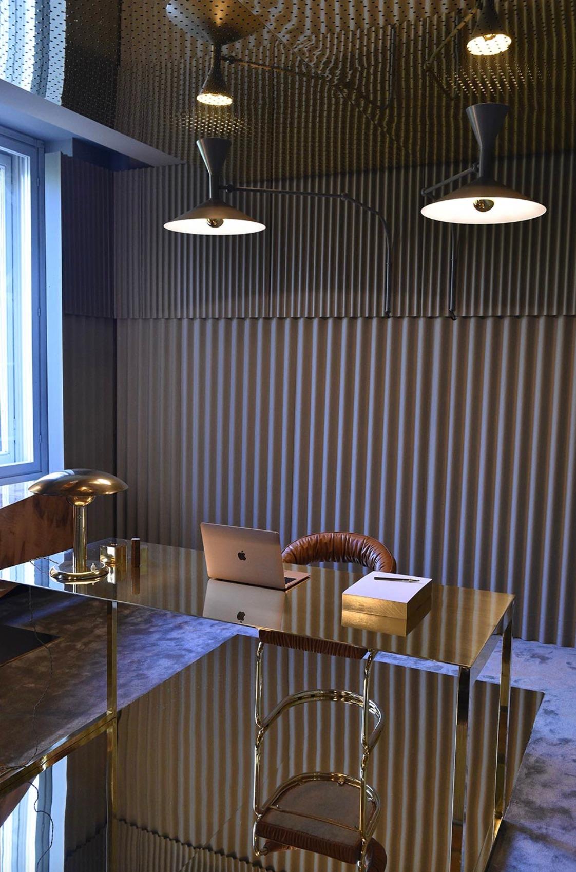 Mini Lámpara de Marsella de Le Corbusier Aluminio en venta