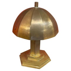 Lampe de table Art Deco en bronze circa 1925.