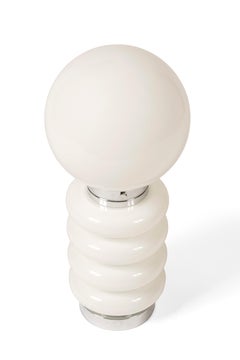 Lampe de table “Bilboquet” par Carlo Nason pour Mazzega, Italie, 1970