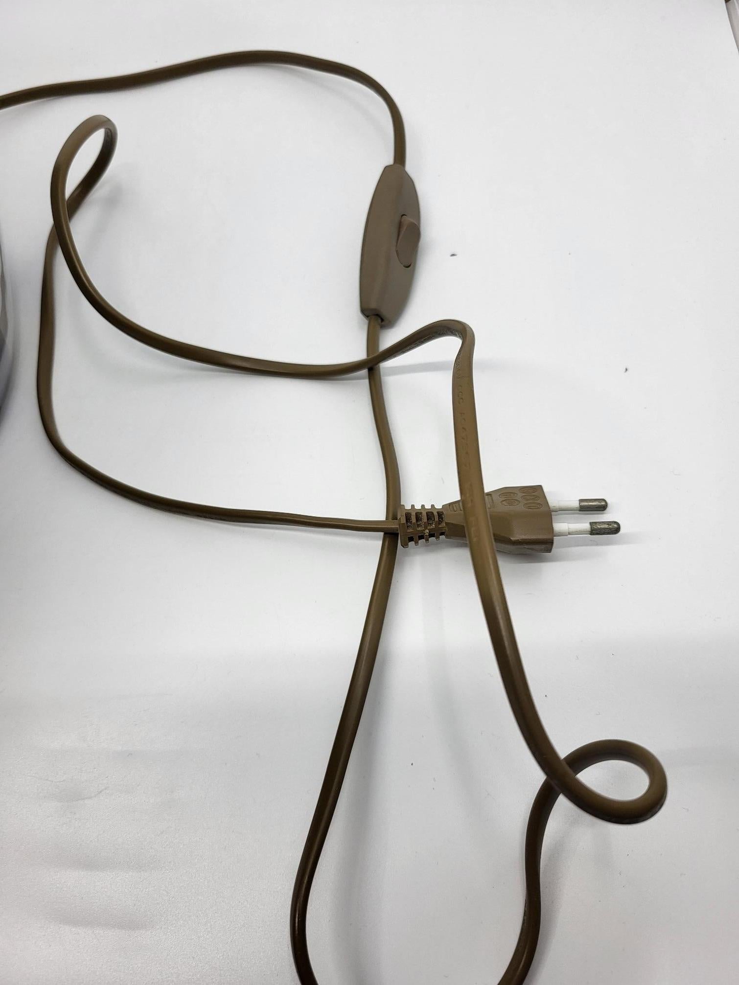 Lampe de table Hubert Olivier en céramique décor Art déco France 1980 For Sale 3