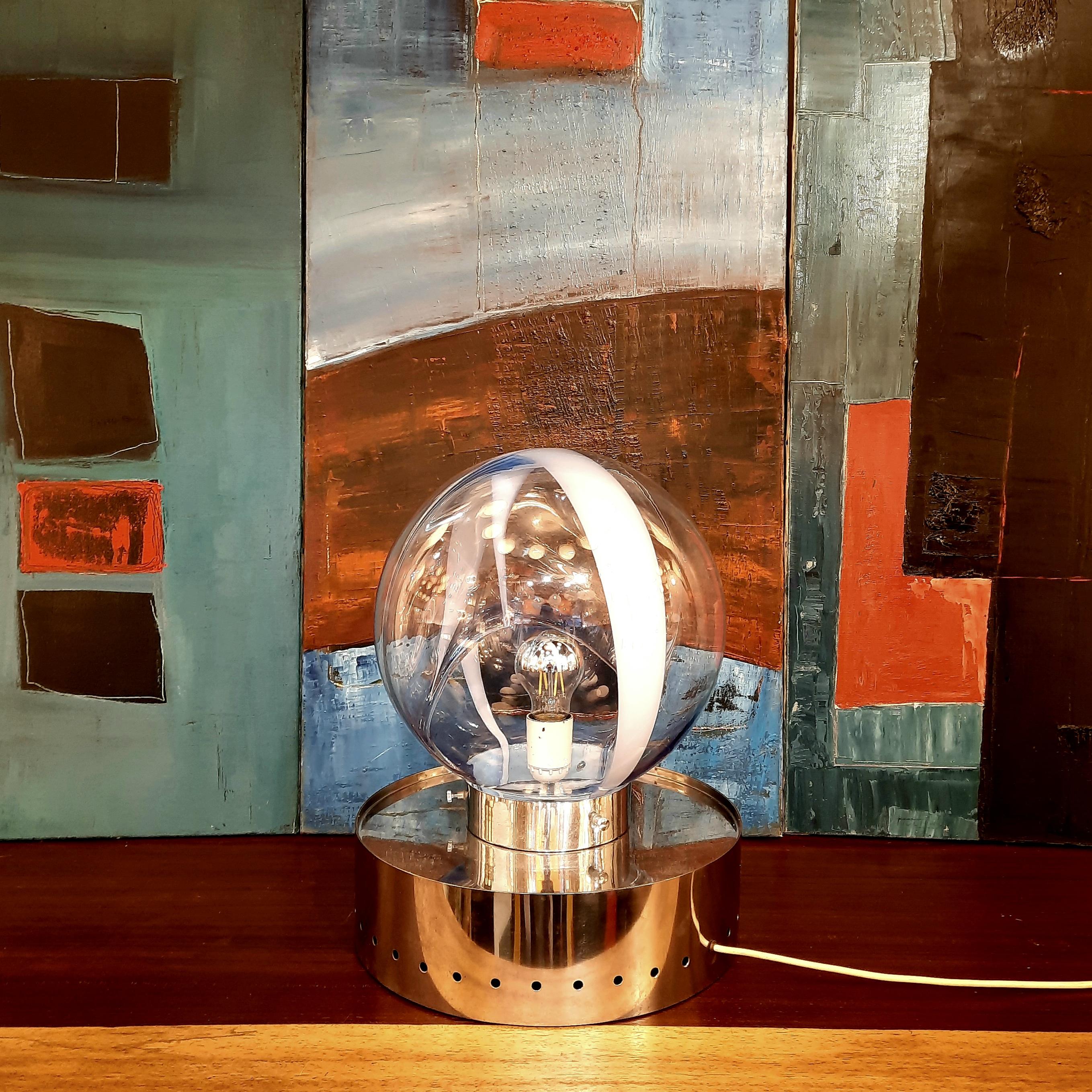 Lampe de table Membrane par Toni Zuccheri Venini, 1960 en vente 4