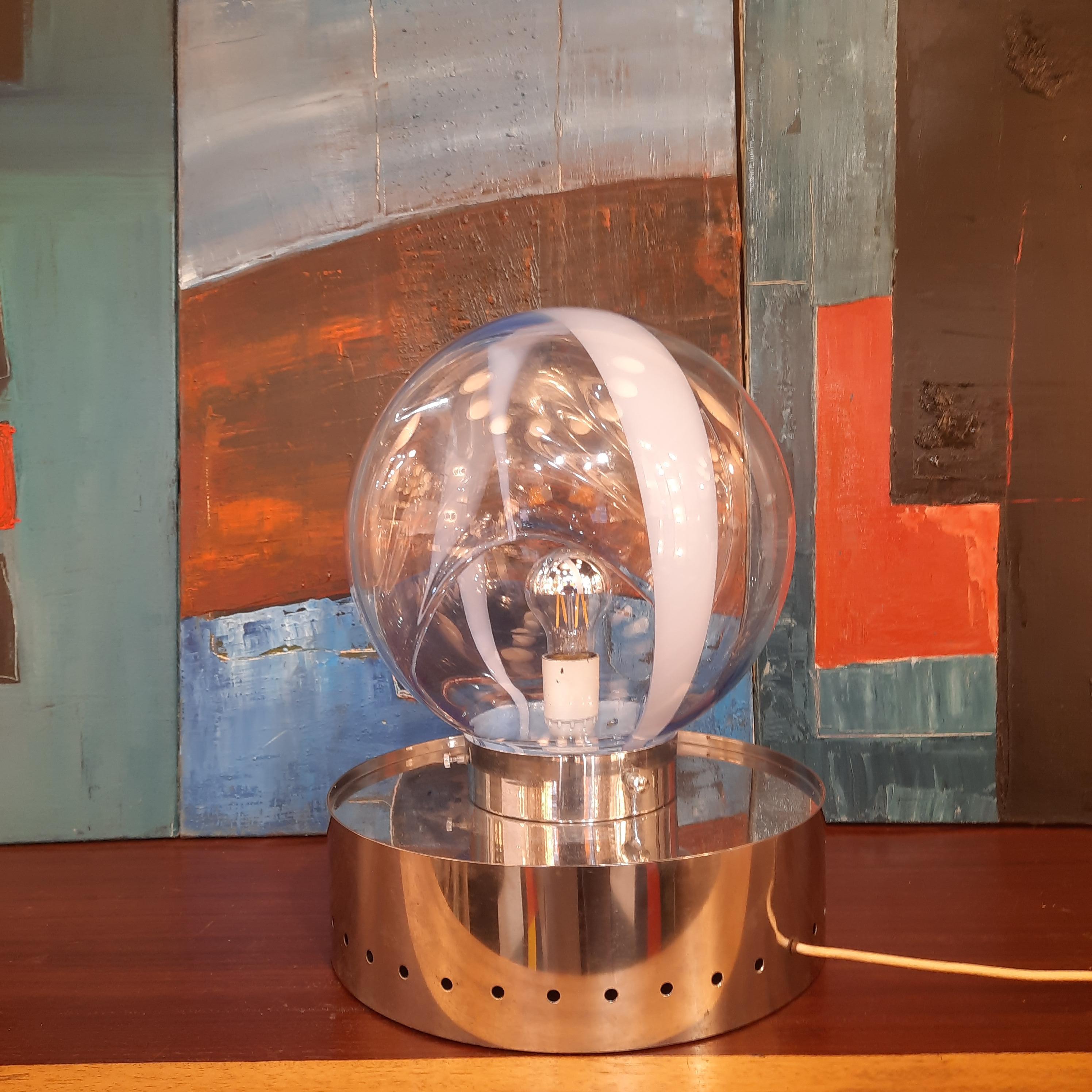Lampe de table Membrane par Toni Zuccheri Venini, 1960 en vente 1