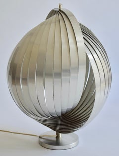 Lampe De Table "Moon" Par Henri Mathieu, France, 1970
