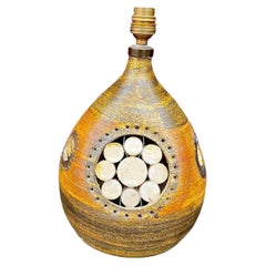 Lampe en céramique dans le style de Georges Pelletier, vers 1950/1960.