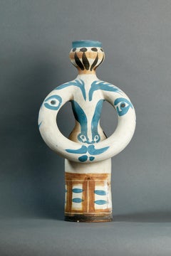 Lampe Femme, Vase tourné, Pablo Picasso Madoura, Madoura-Ausgabe, 1955