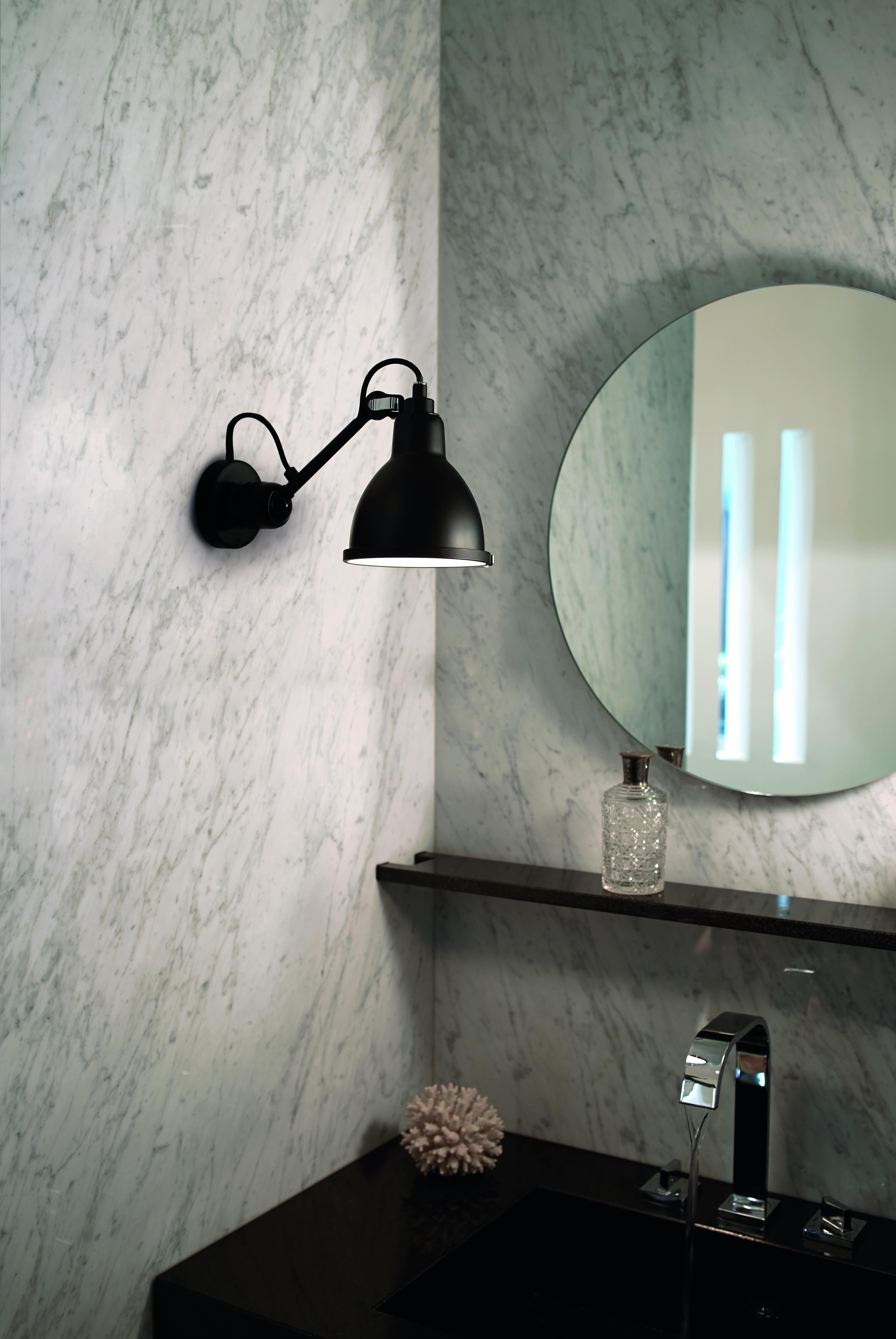 Post-Modern Lampe Gras N° 304 Bathroom Wall Lamp by Bernard-Albin Gras For Sale