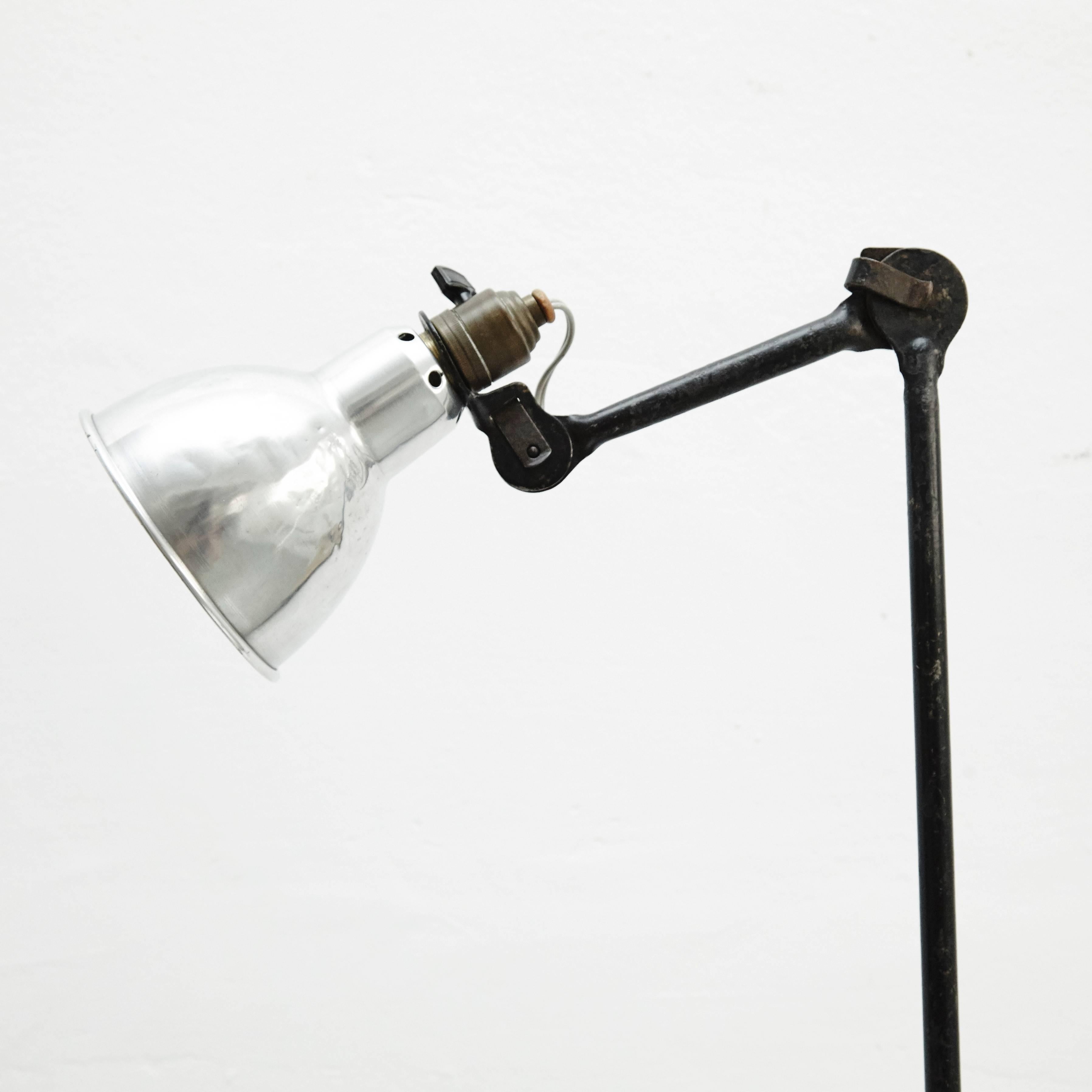 Mid-Century Modern Lampe Gras No. 201 Table Lamp, circa 1930