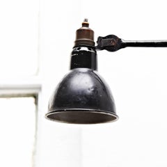 Lampe Gras Wall Lamp by Bernard-Albin Gras, France, 1930