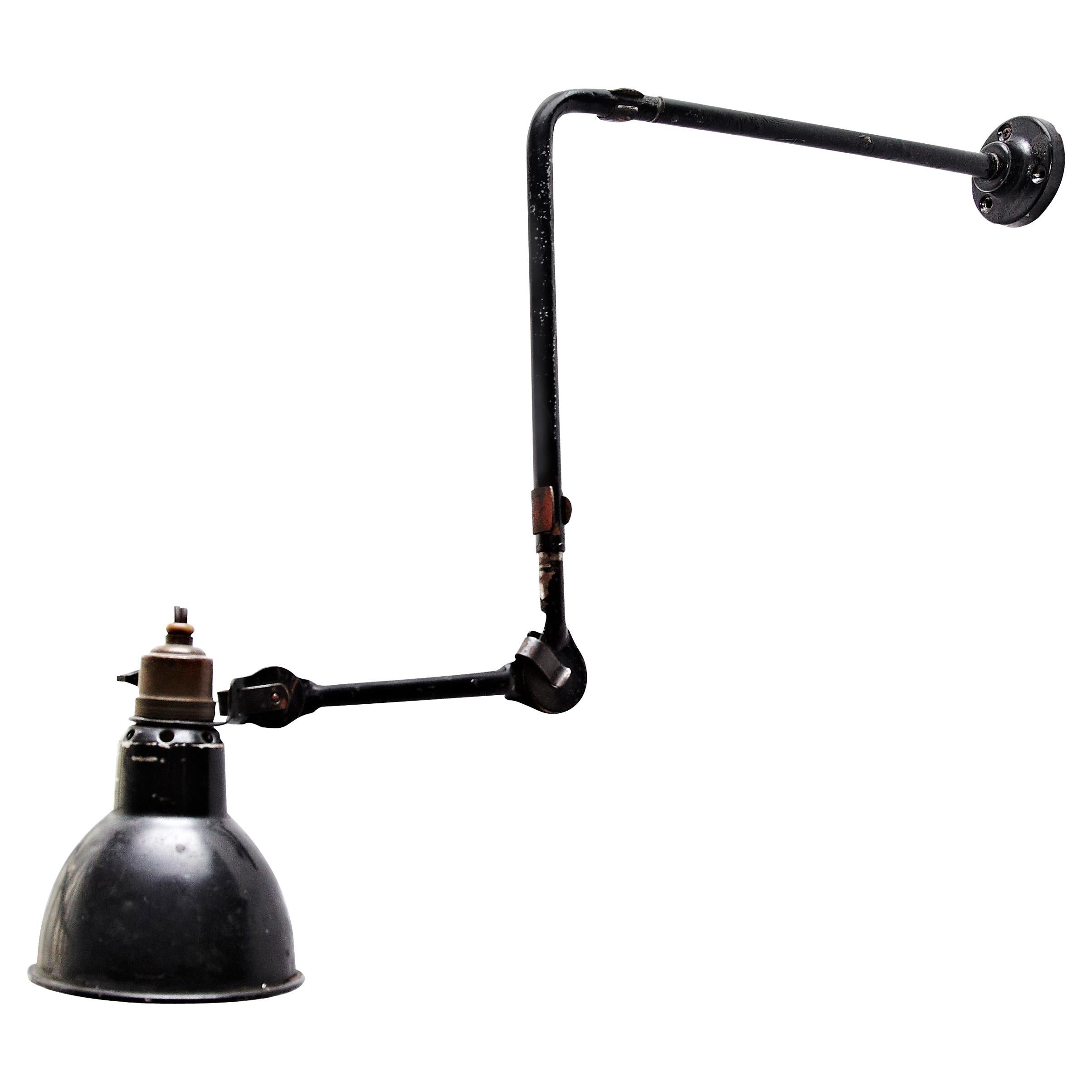 Lampe Gras Wall Lamp, circa 1930