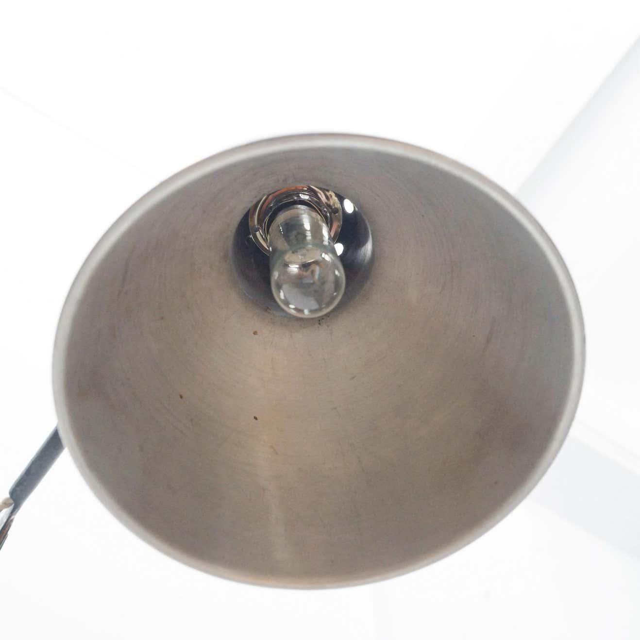 French Lampe Gras with Ball Joint Wall Lamp, circa 1930 For Sale