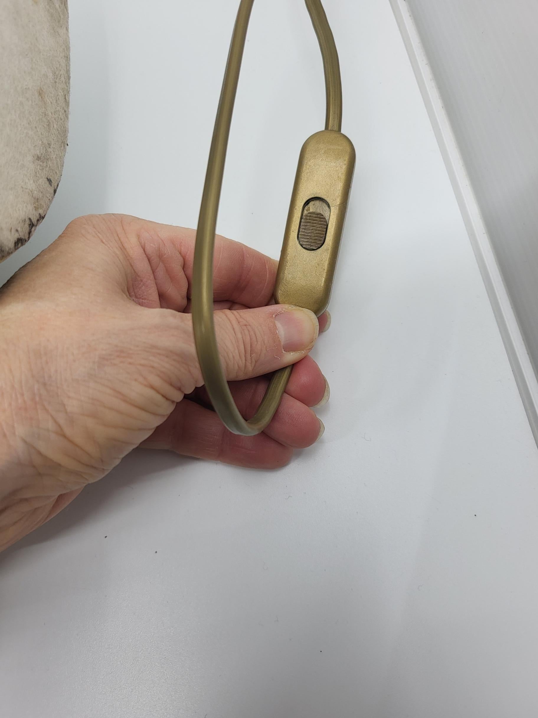 Lampe Hubert Olivier aus Kunststoff  Blau und Jaune  Frankreich um 1980 im Angebot 6