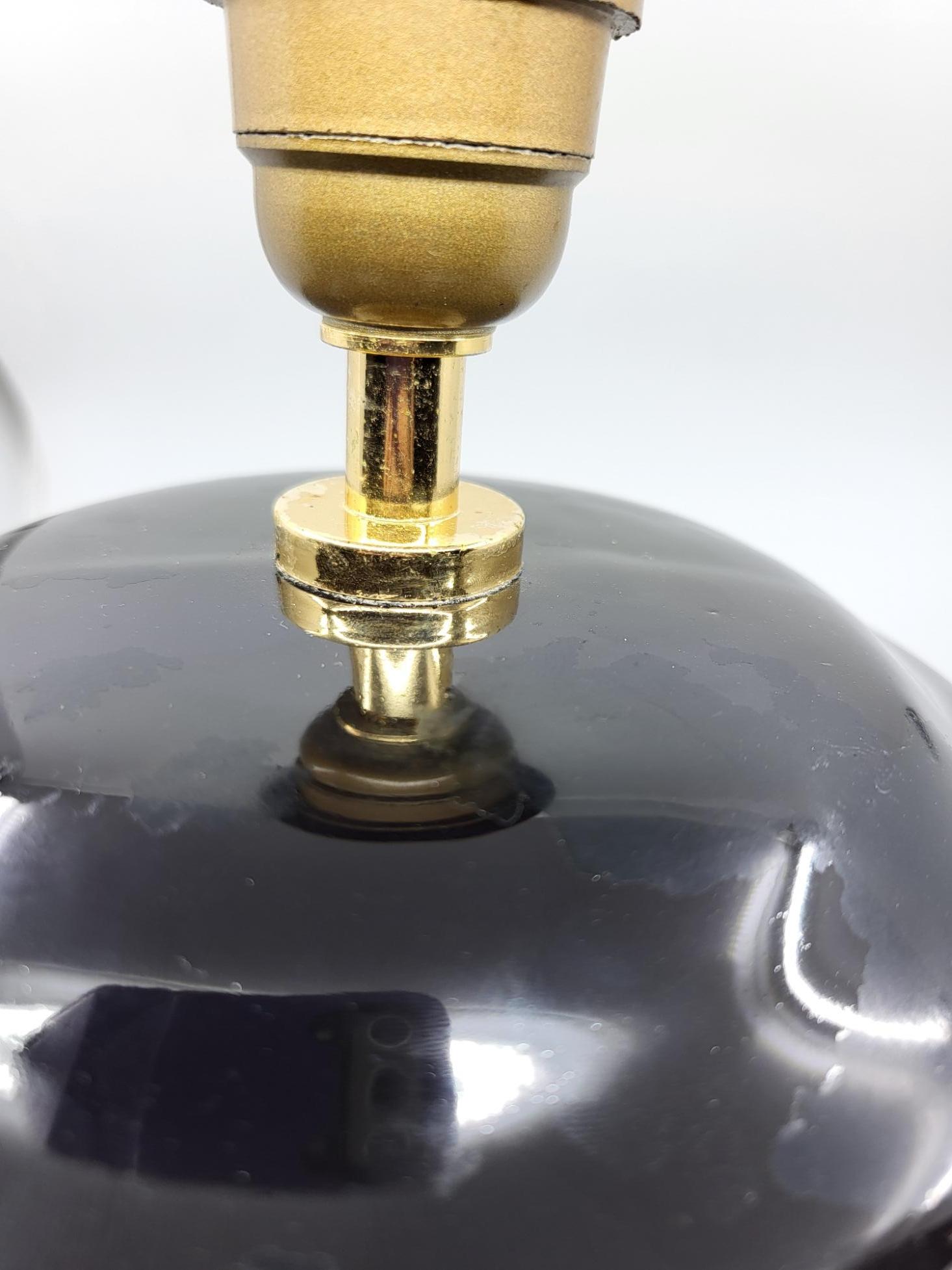Lampe Hubert Olivier aus französischem Céramique um 1990 im Angebot 2