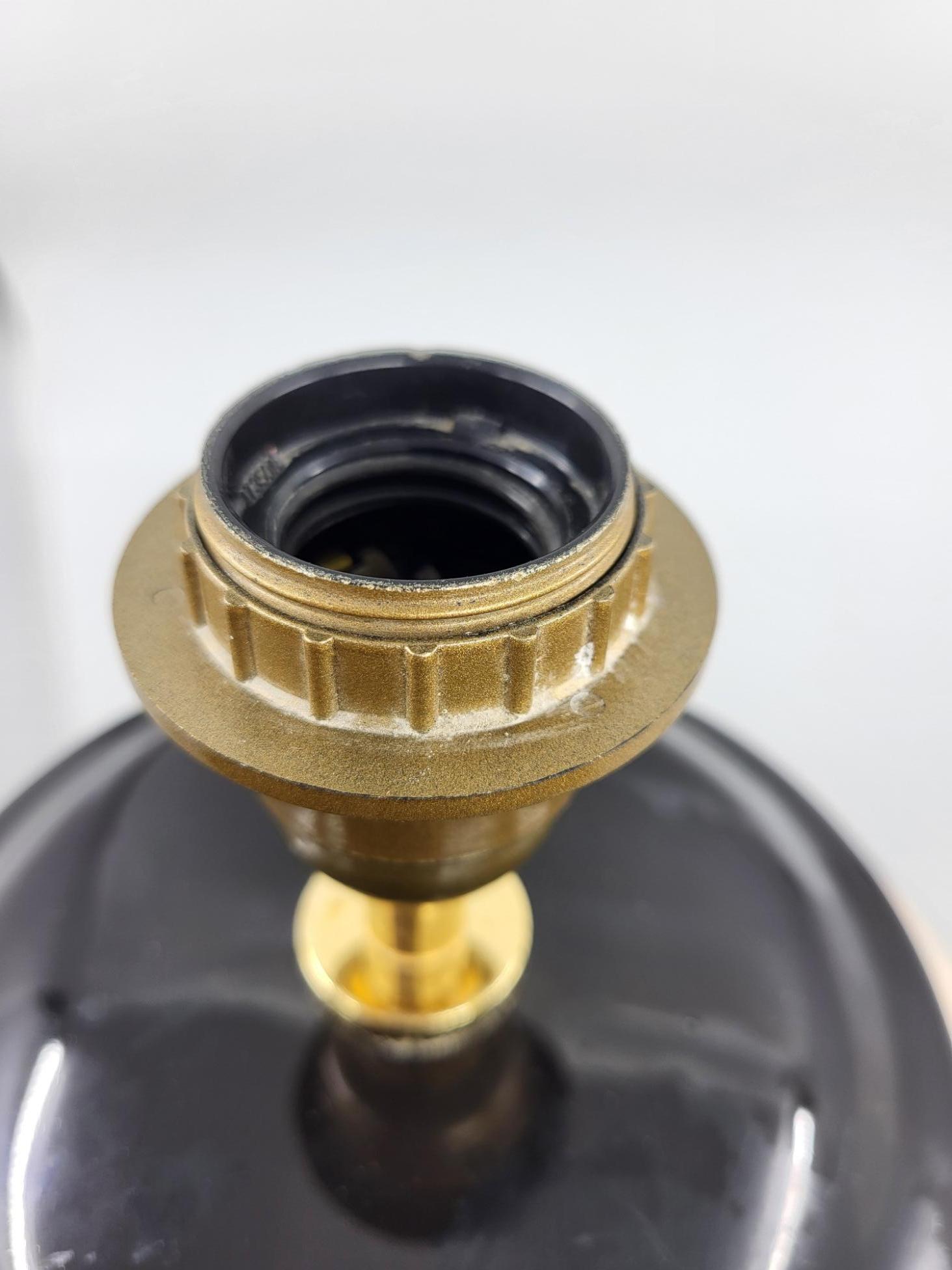 Lampe Hubert Olivier aus französischem Céramique um 1990 im Angebot 3