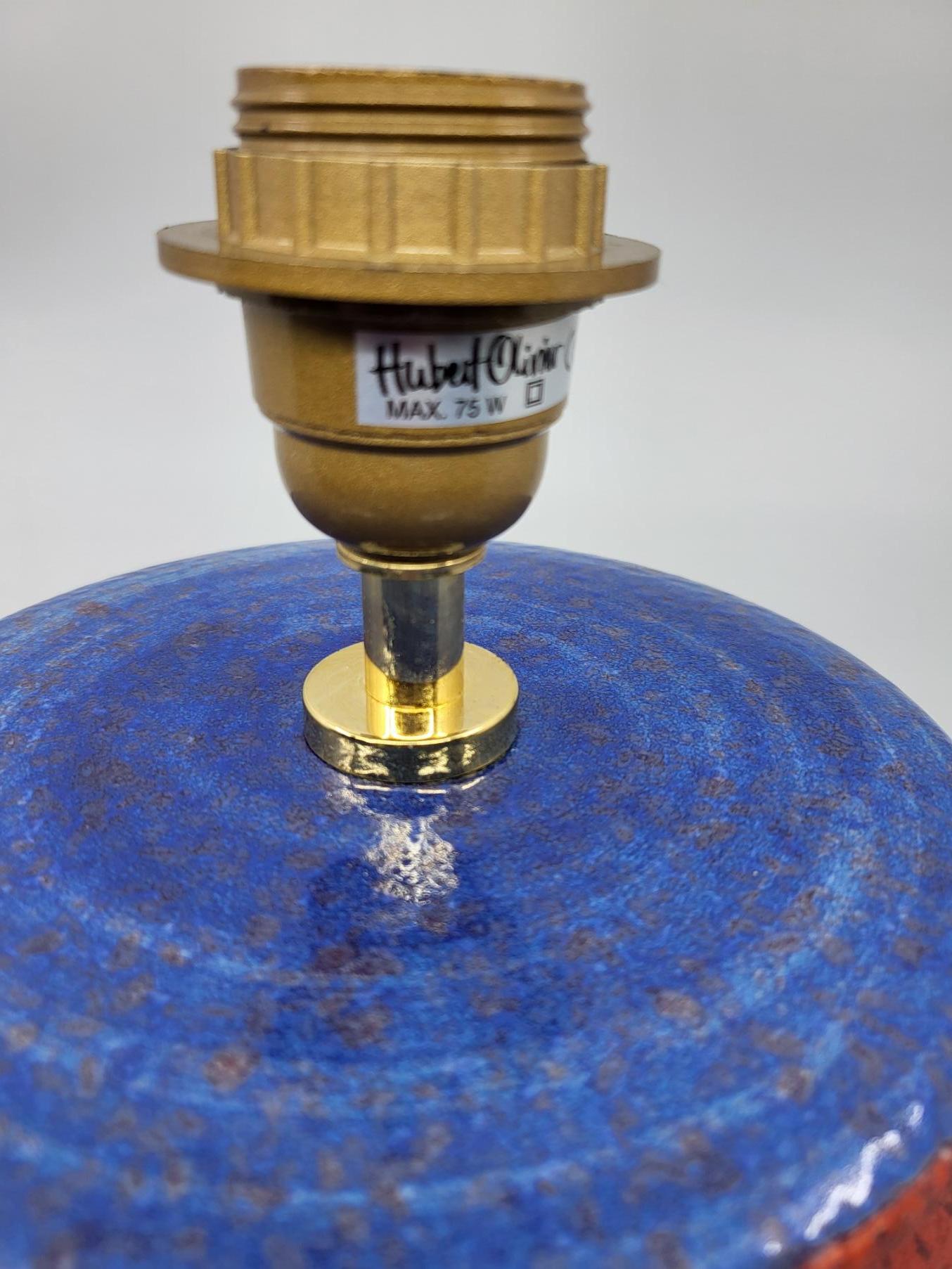 Lámpara Hubert Olivier en céramique multicolore Costa Azul Francia 1980 siglo XX en venta