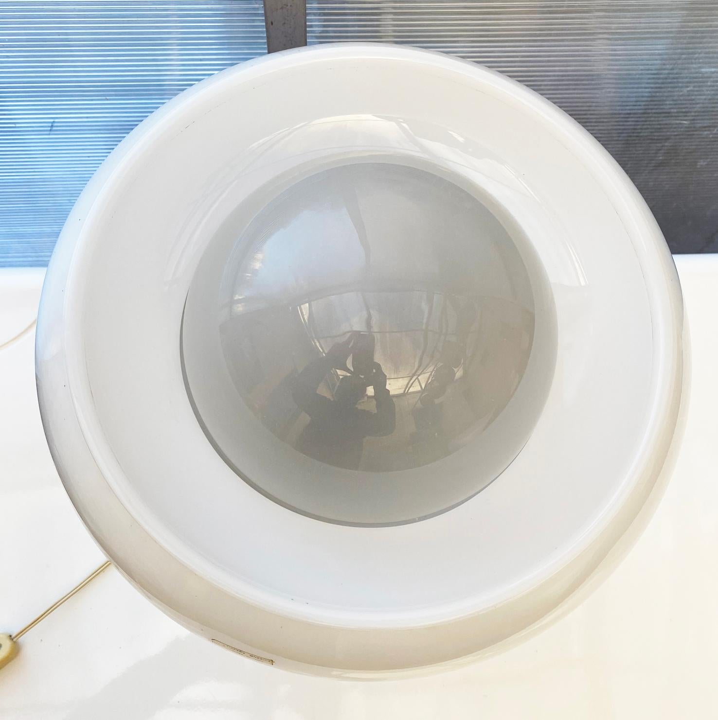Acrylic Lampe Jadran Harvey Guzzini Années 70 Space Age