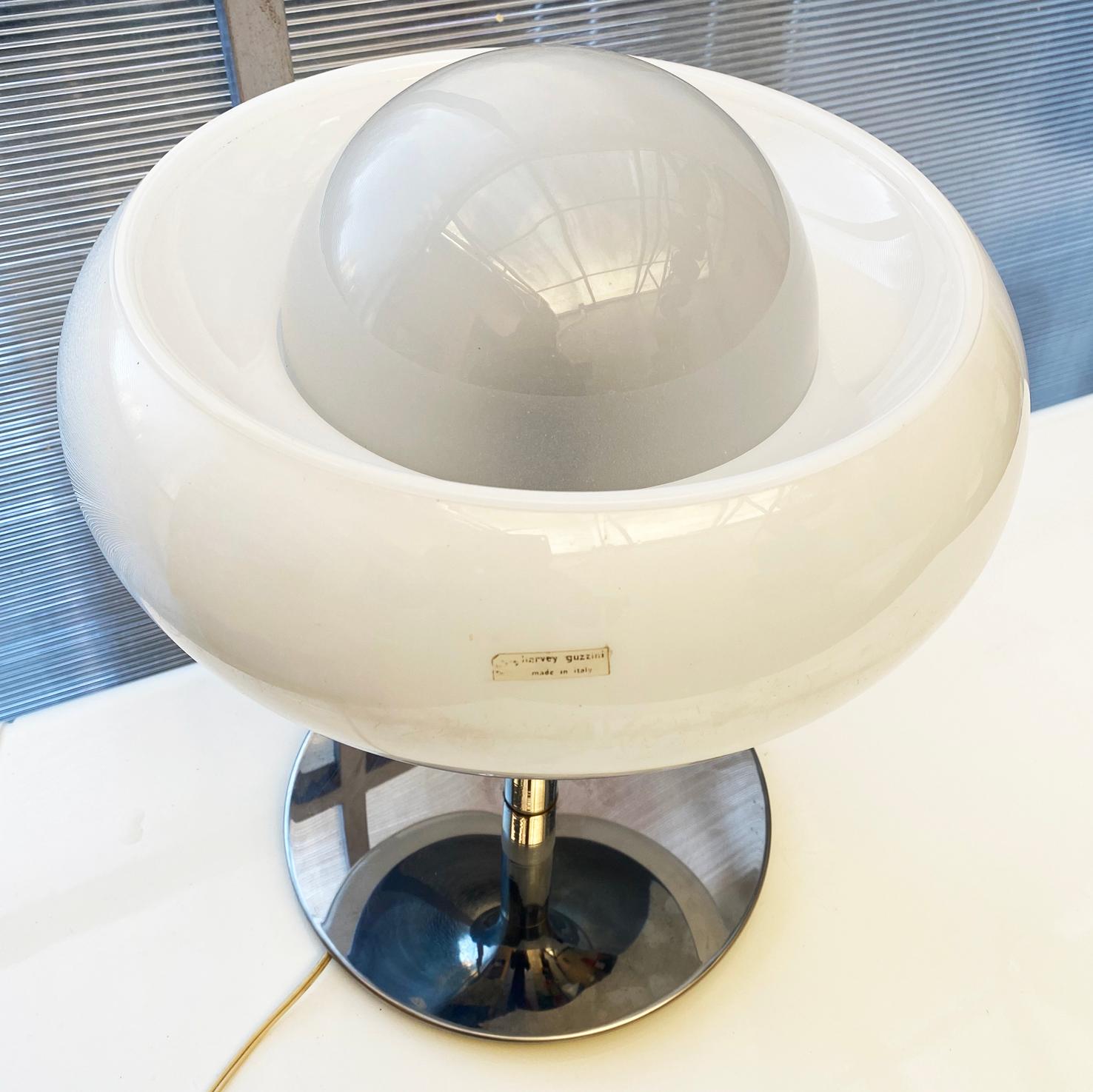 Lampe Jadran Harvey Guzzini Années 70 Space Age 2