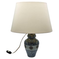 Lampe Jean Gerbino, céramique française mosaïque géométrique ( Lot de 2) vintage