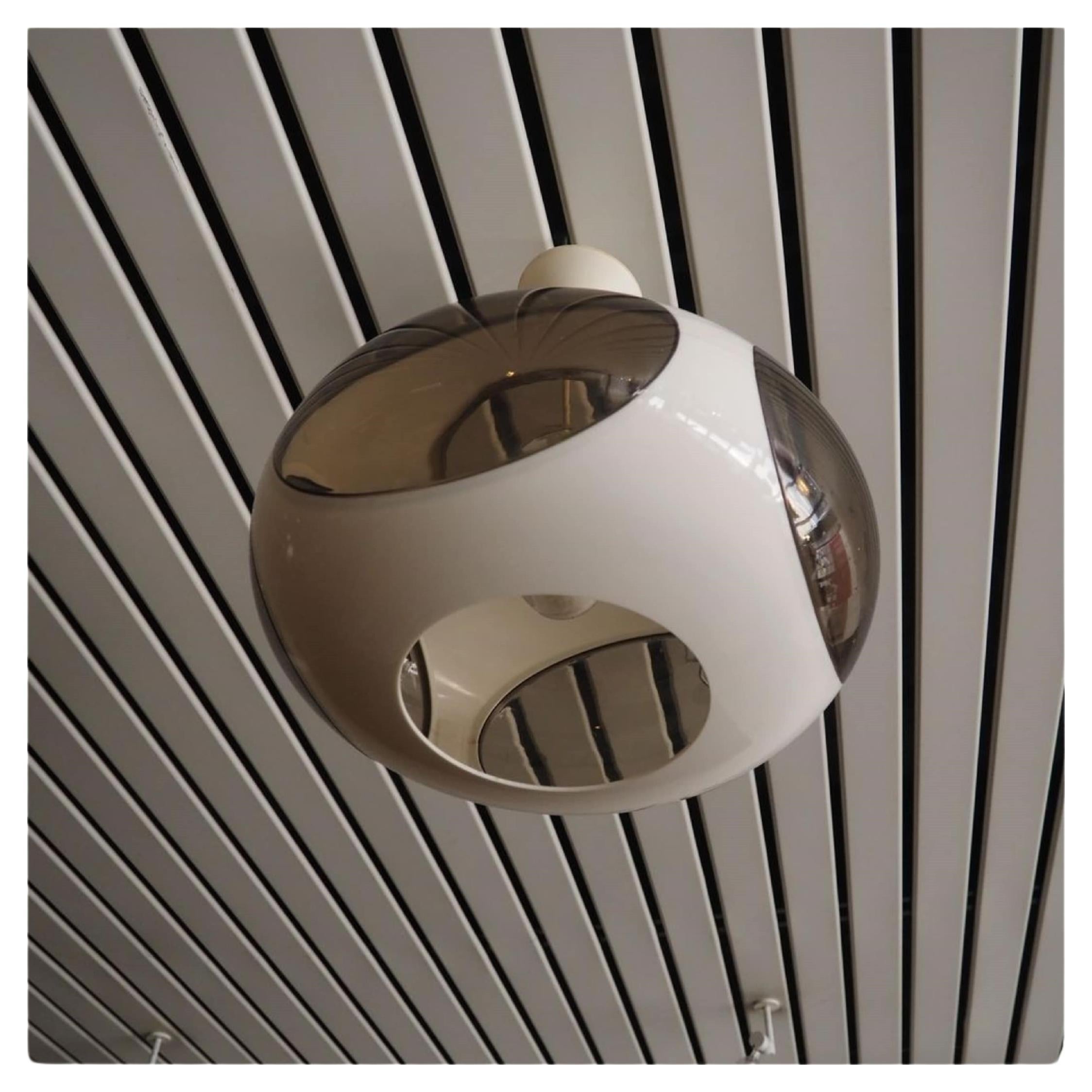 Lampe, Lustre à suspension de Luigi Colani UFO Space Age,  1970 (Plexiglas)