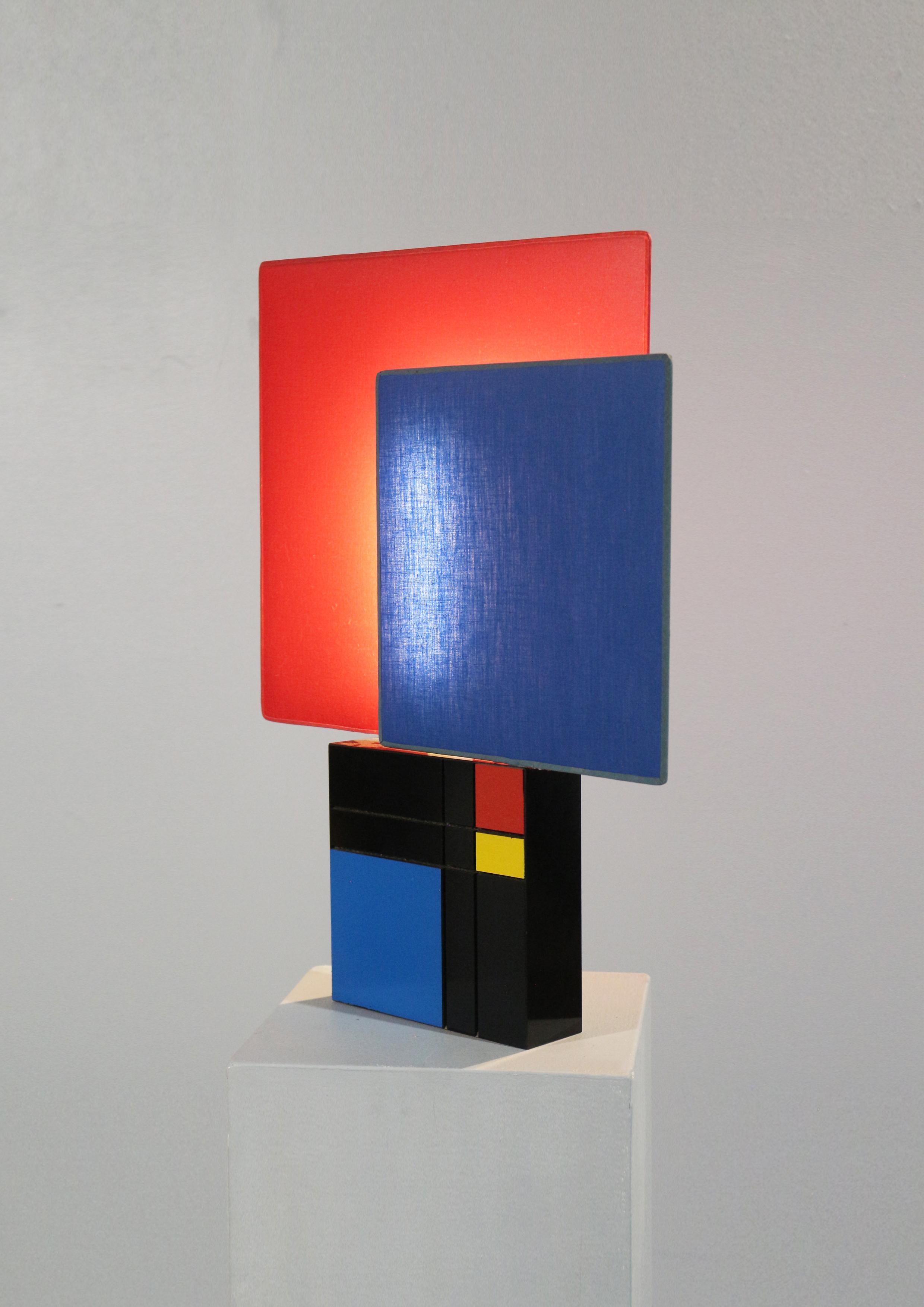 Lámpara Mondrian 1980 Moderno en venta