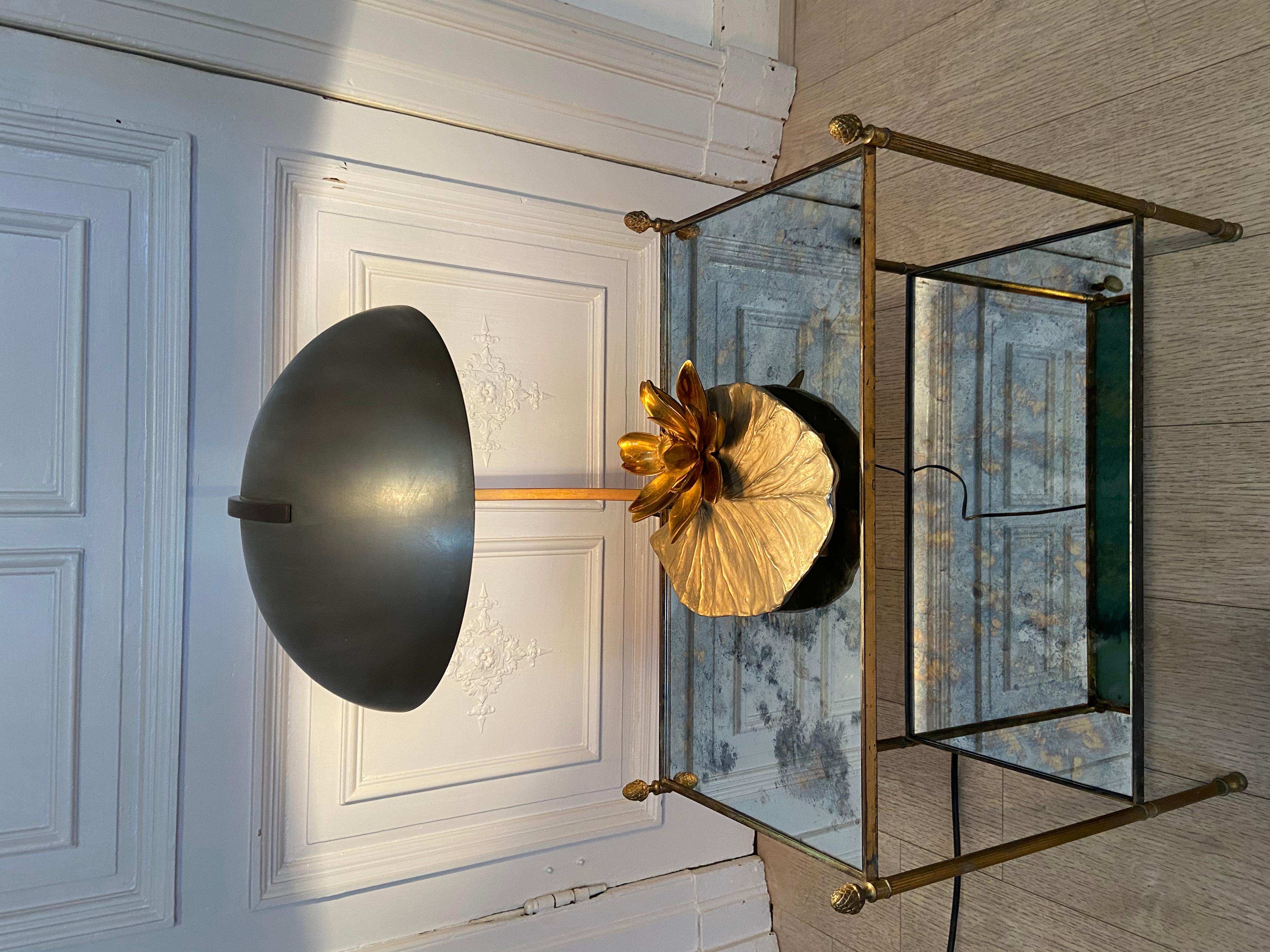 Lampe Nénuphar, Maison Charles, 1970s In Good Condition For Sale In Brussels , BE