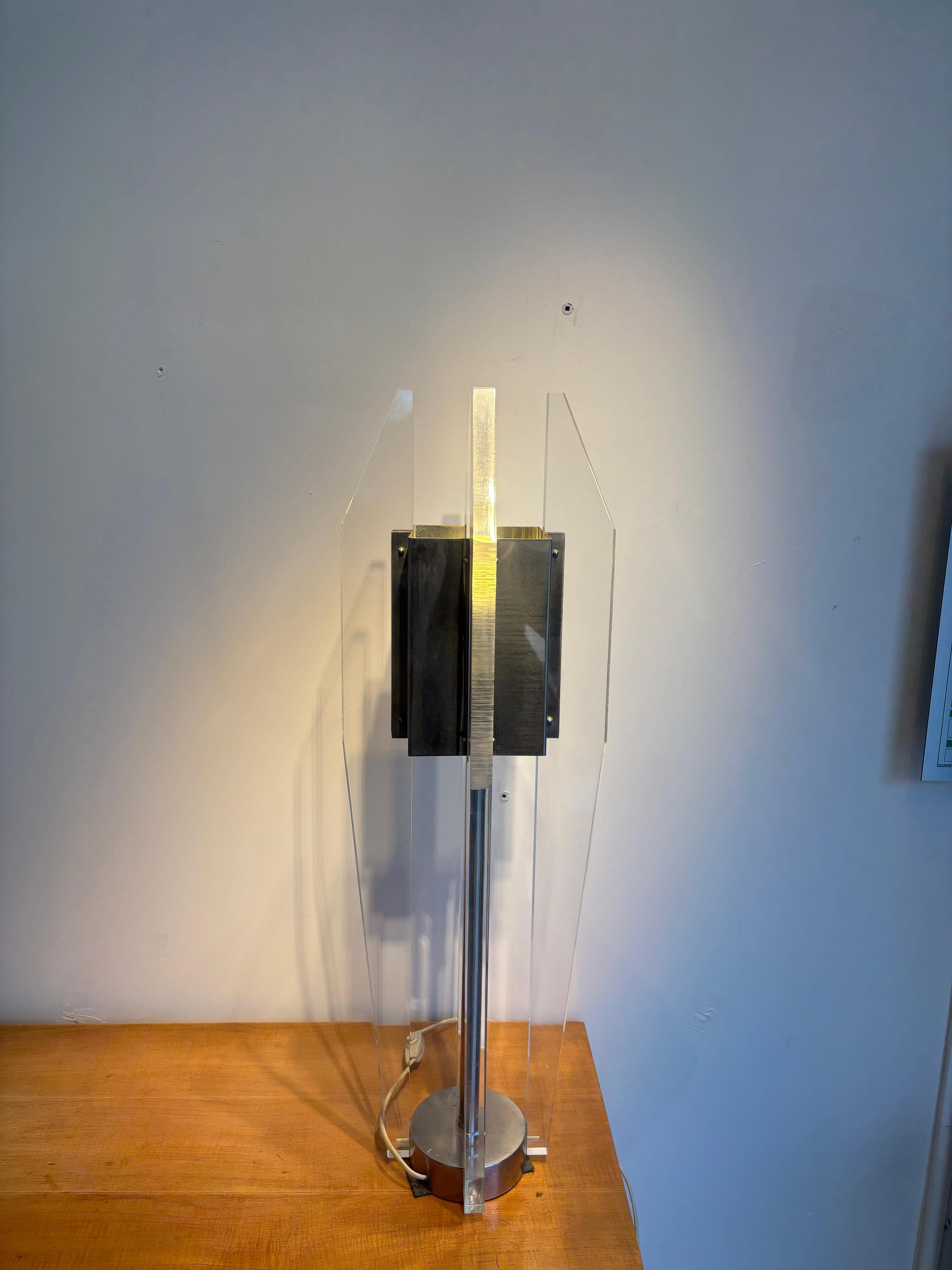 Lámpara par Philippe Jean Acero inoxidable en venta