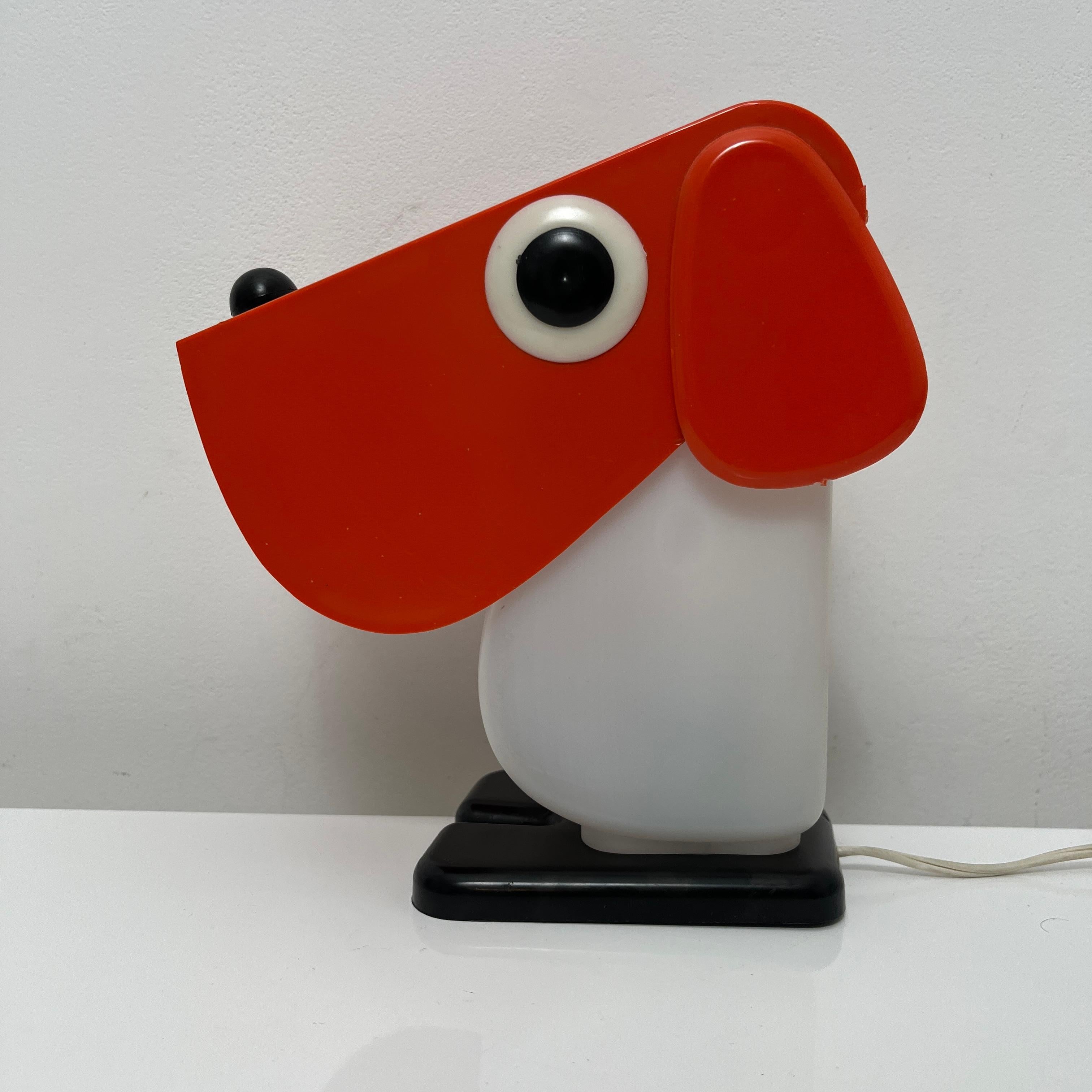 Mid-Century Modern Lampe Rufus The Dog par Fernando Cassetta pour Tacman For Sale