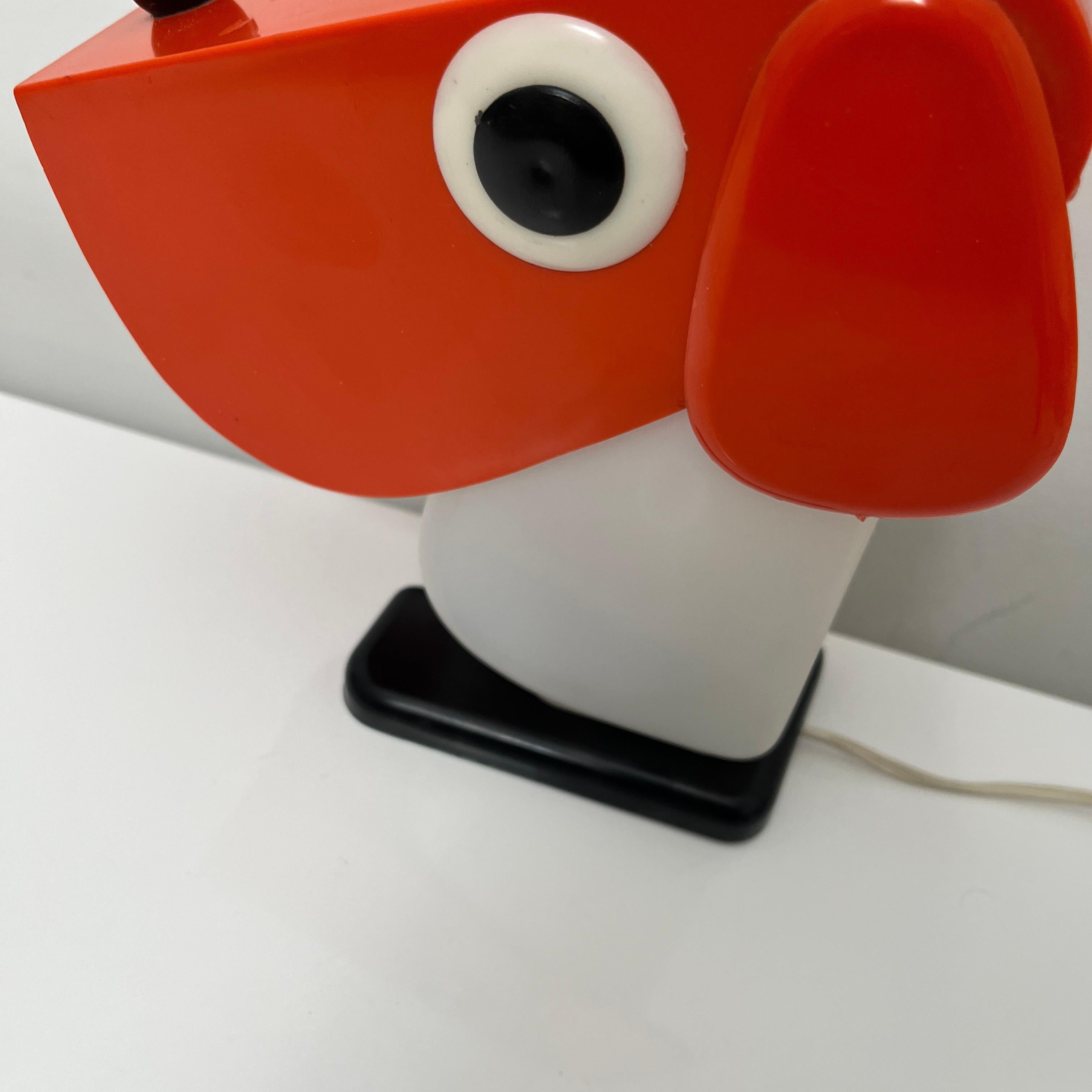 Late 20th Century Lampe Rufus The Dog par Fernando Cassetta pour Tacman For Sale