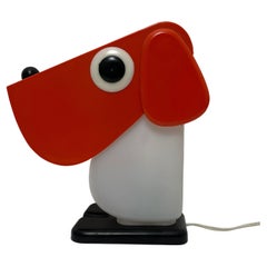 Vintage Lampe Rufus The Dog par Fernando Cassetta pour Tacman
