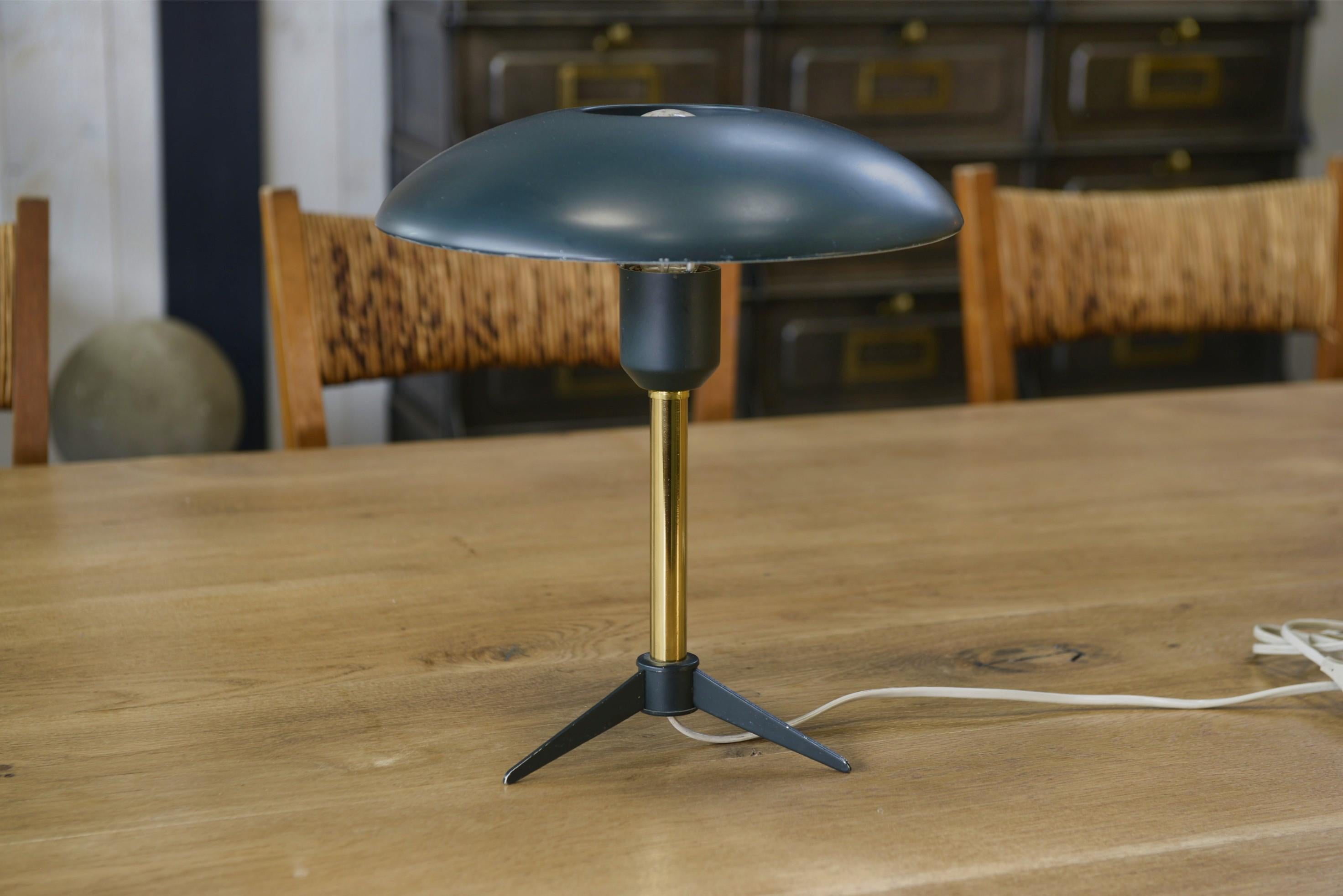 Mid-20th Century Lampe vintage modèle 