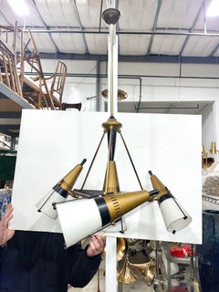 Lamperti Four Cone Suspension Light