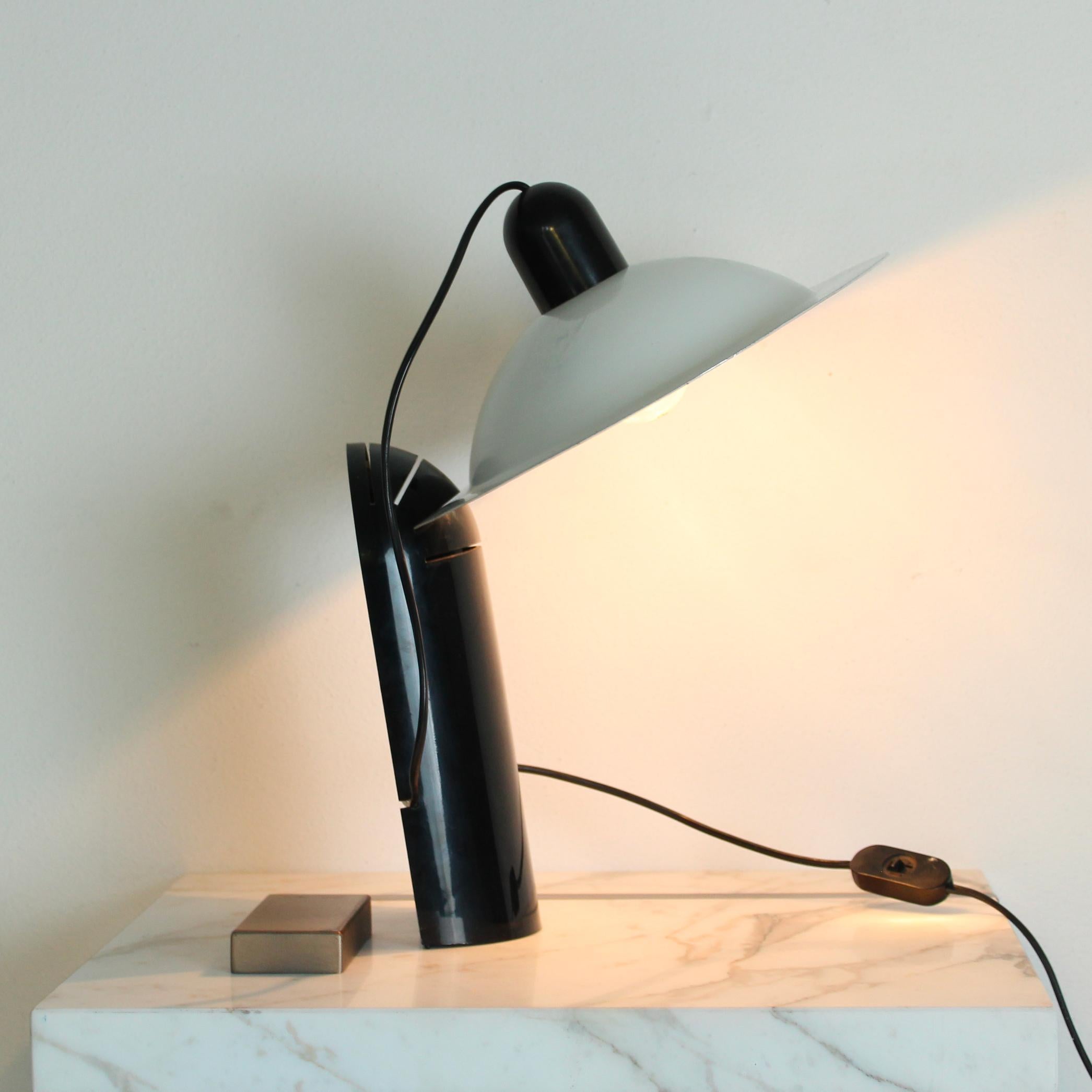 Laqué Lampe de table ou applique Lampiatta par De Pas, D'Urbino & Lomazzi pour Stilnovo, 1971 en vente