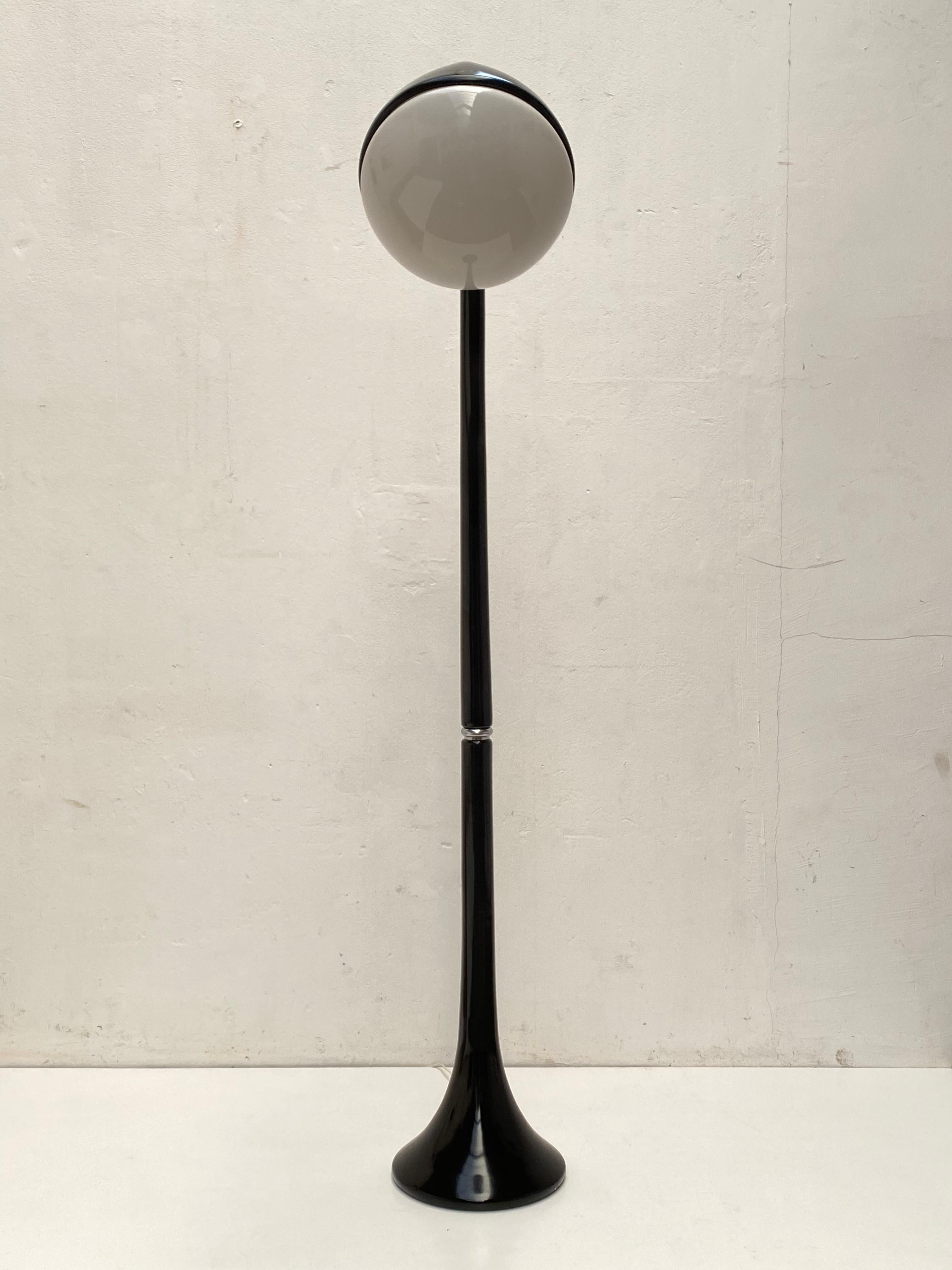 'Lampione' Floor Lamp by Fabio Lenci for DH Guzzini, Italy, 1968, Original Label 2