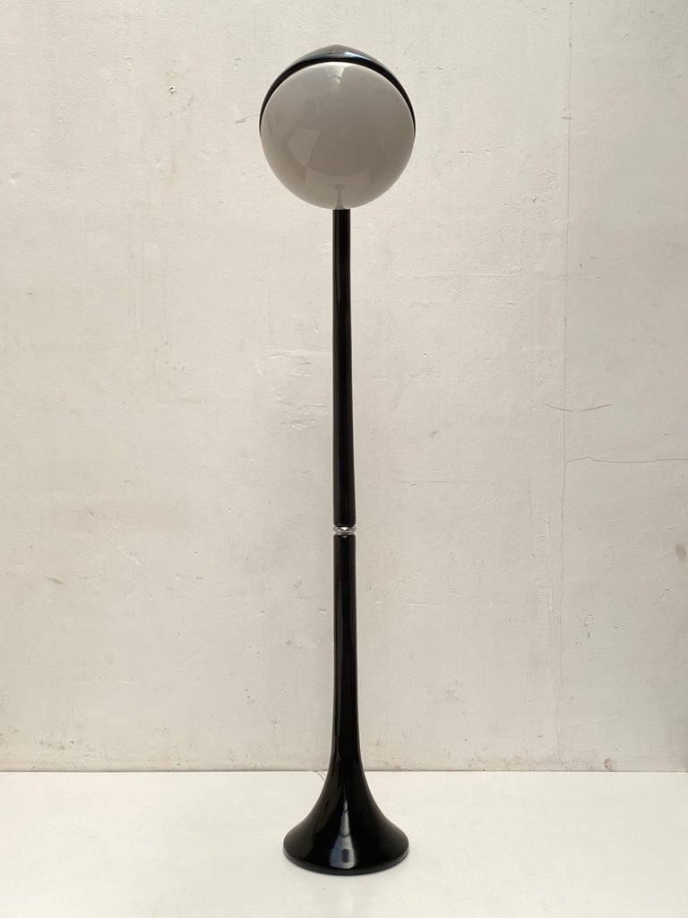 'Lampione' Floor Lamp by Fabio Lenci for DH Guzzini, Italy, 1968, Original Label For Sale 2