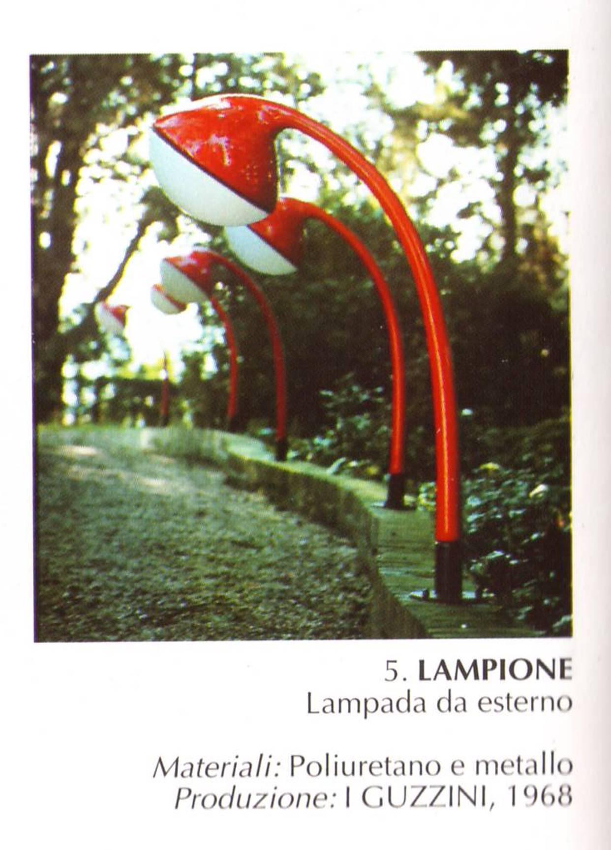 'Lampione' Floor Lamp by Fabio Lenci for DH Guzzini, Italy, 1968, Original Label In Good Condition In bergen op zoom, NL