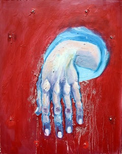 Arte contemporáneo georgiano de Lana Abesadze - Obra sangrienta