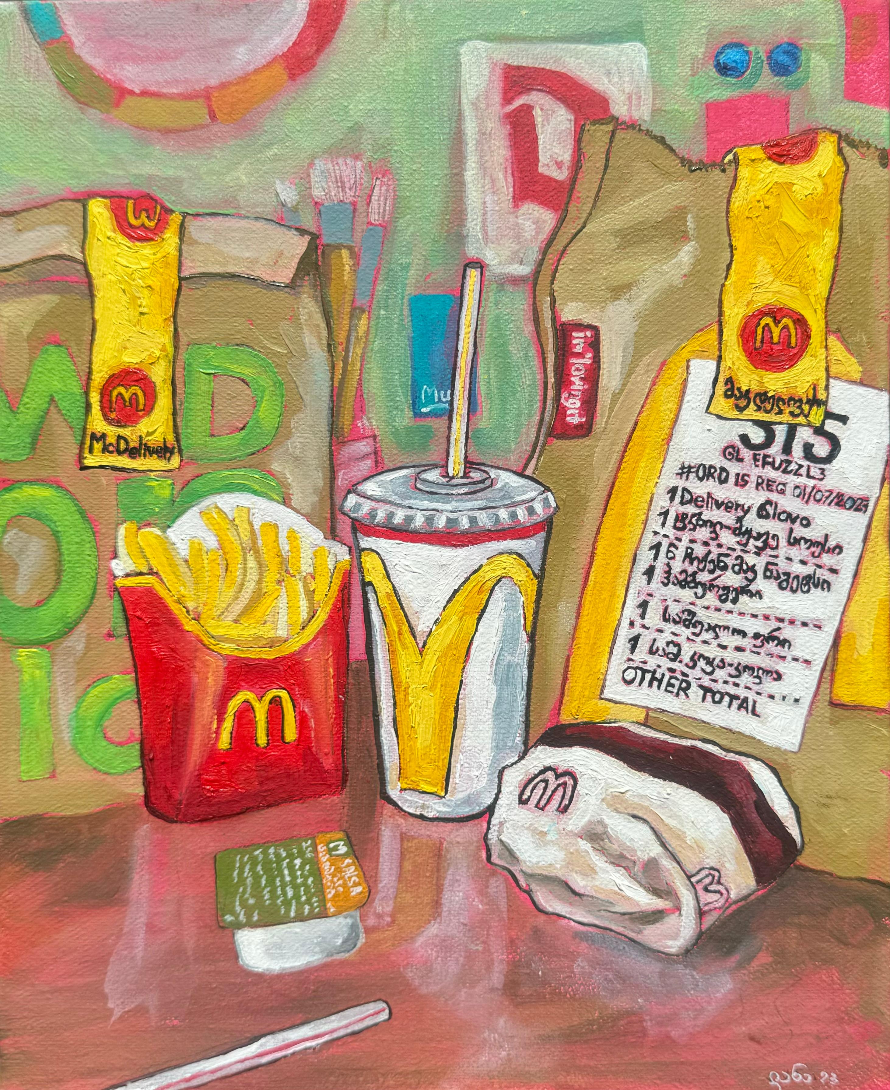 Zeitgenössische georgische Kunst von Lana Devidze - McBreakfast