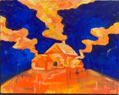 Georgian Contemporary Art by Lana Devidze - Sleepy Village