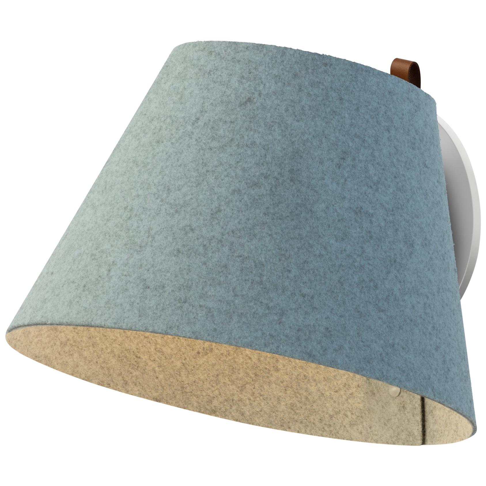 Lana Large Wall Light in Arctic Blue and Grey by Pablo Designs