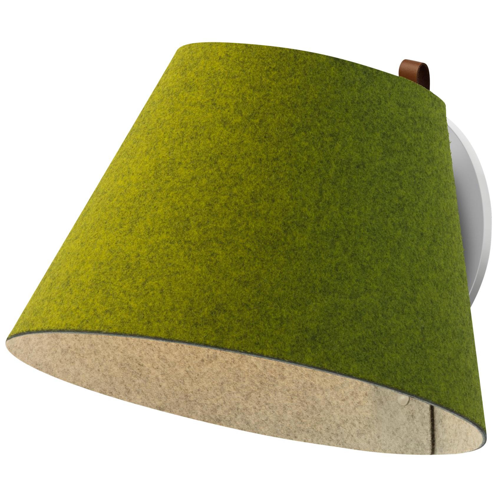 Lana Large Wall Light in Moss & Grey by Pablo Designs