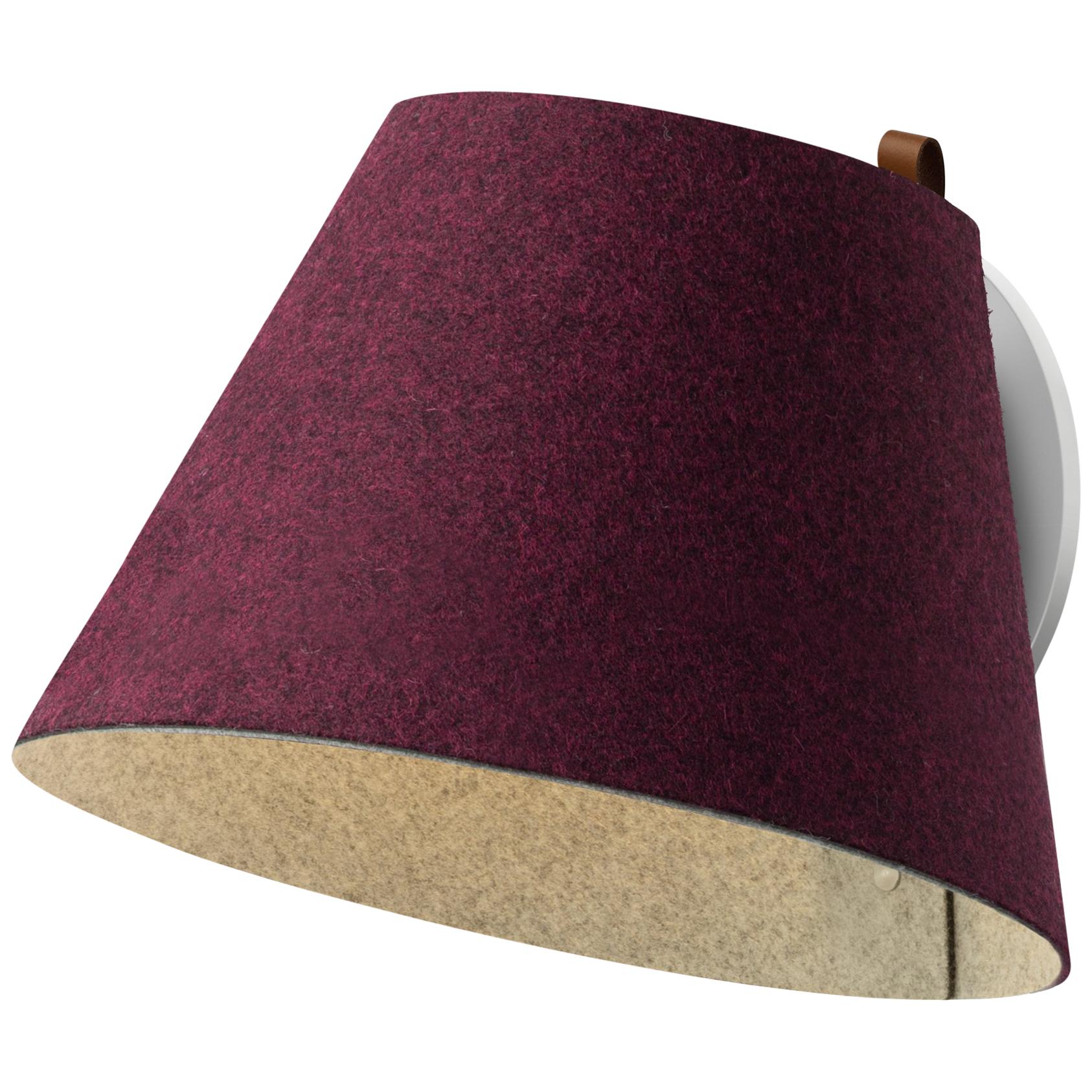Lana Large Wall Light in Plum and Grey by Pablo Designs